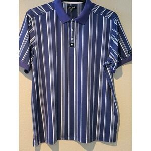 New Men's Bad Birdie Polo Size 2XL Winning Streak Ridge Golf Shirt Cobalt Blue